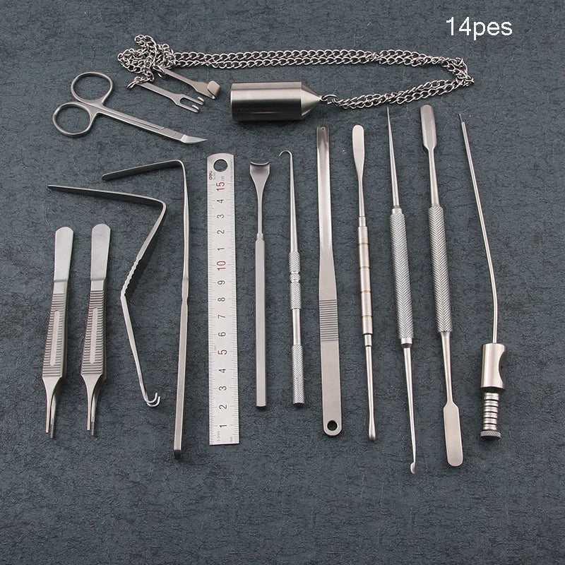 Nasal plastic instruments Tiangong nasal comprehensive tool kit nasal septum scissors Nasal stripper