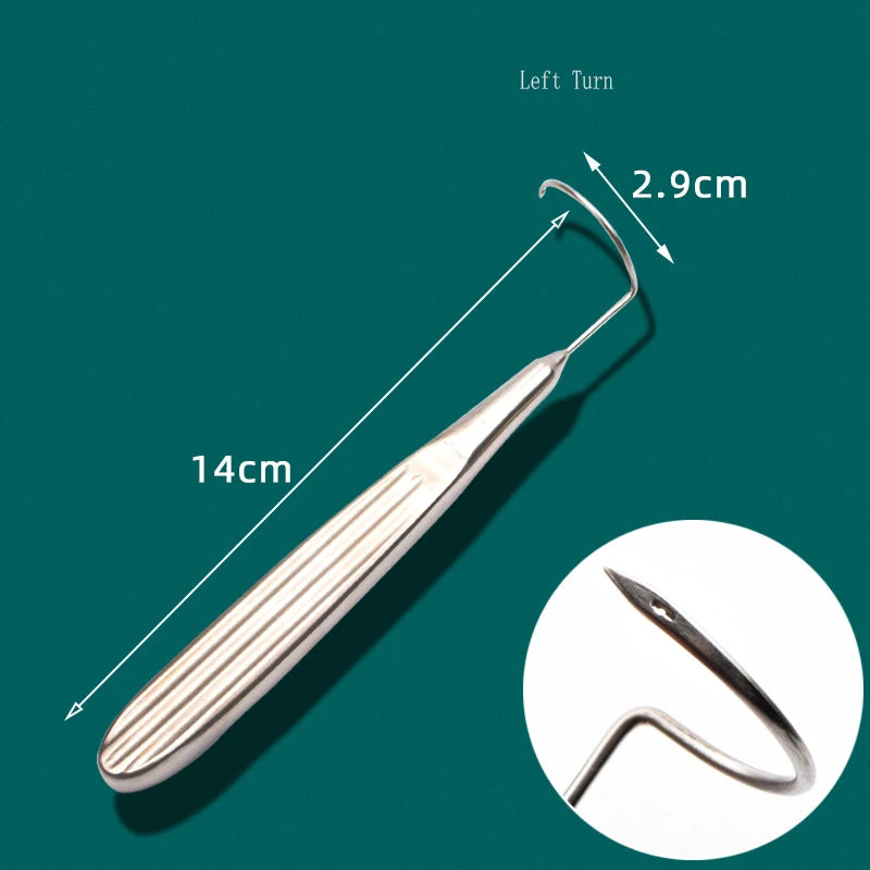 Aesthetic plastic surgery thread sculpture wire guide needle guide needle facial peeler facelift lifting peeling needle peeling