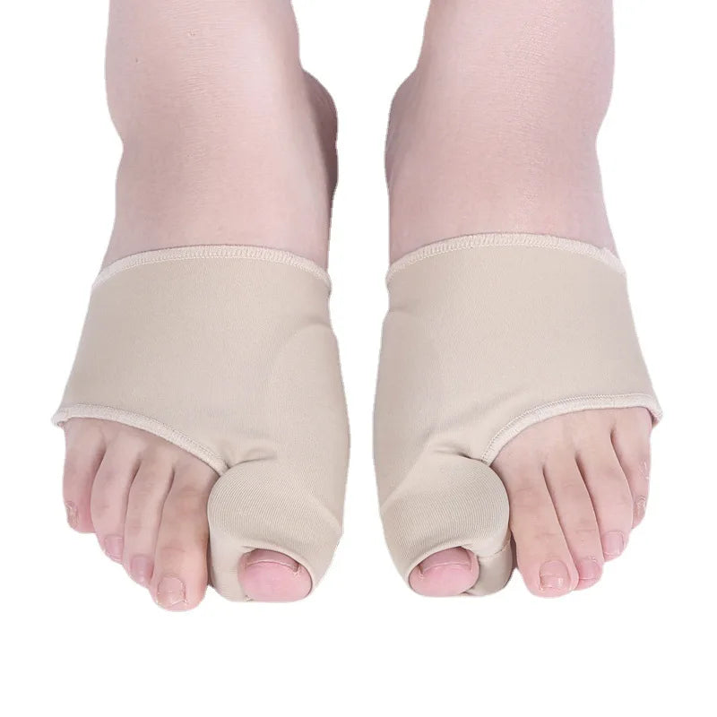 2Pcs Toe Separator Hallux Valgus Bunion Corrector Orthotics Feet Bone Thumb Adjuster Correction Pedicure Sock Straightener Tools