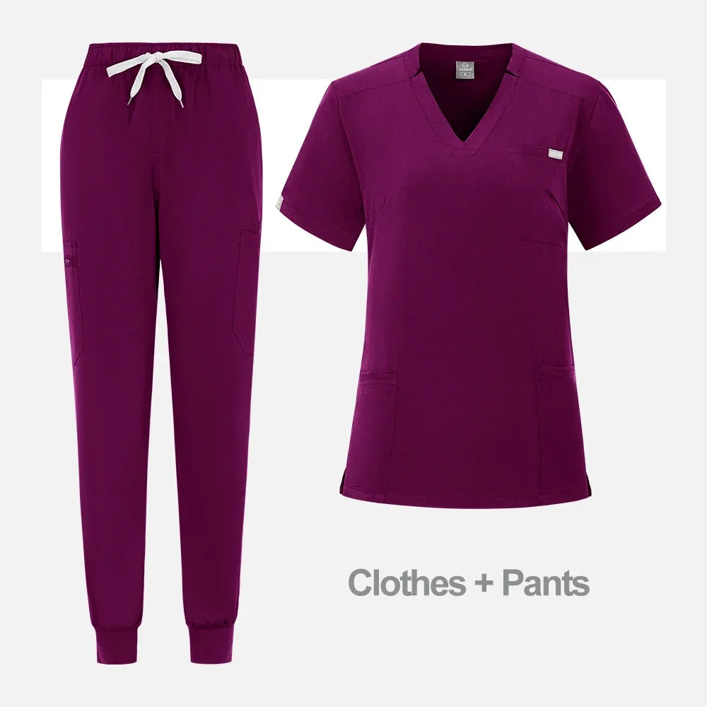 Wholesale Operating Room Medical Uniform Scrubs Hospital Working Scrubs Set Medical Supplies Nurse Dental Surgery Suit Workwear