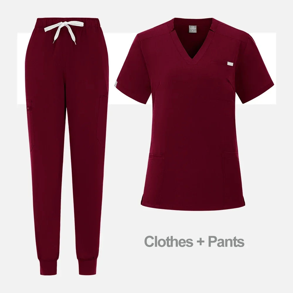 Wholesale Operating Room Medical Uniform Scrubs Hospital Working Scrubs Set Medical Supplies Nurse Dental Surgery Suit Workwear