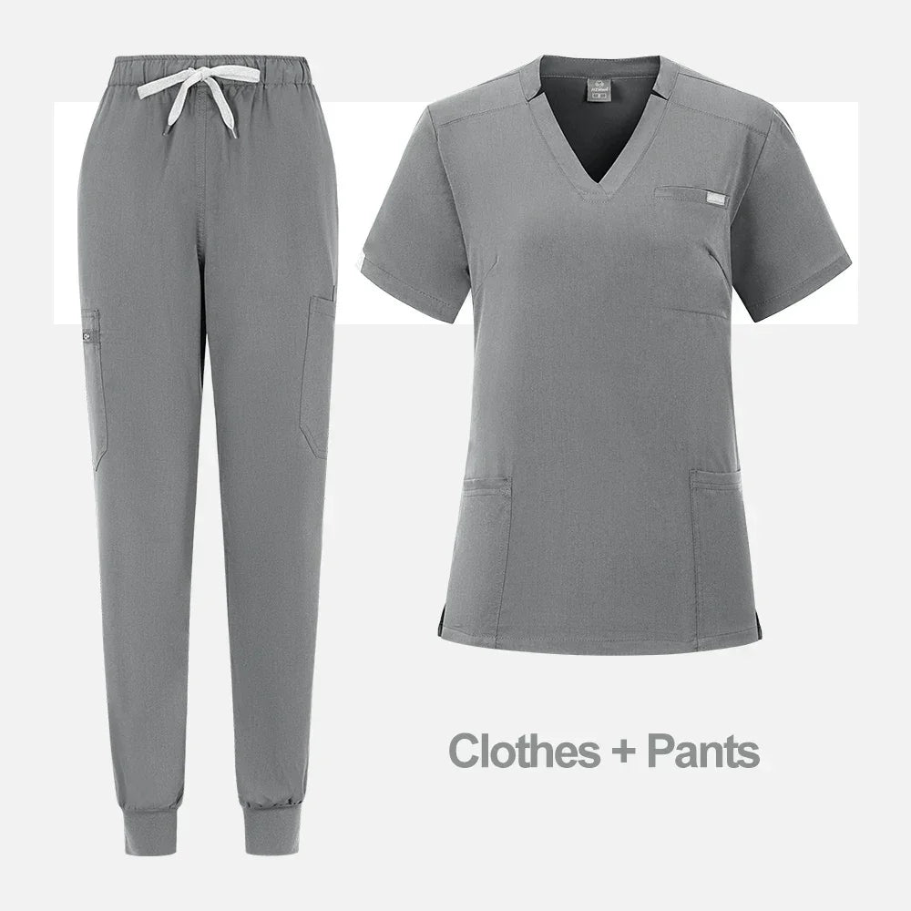 Wholesale Operating Room Medical Uniform Scrubs Hospital Working Scrubs Set Medical Supplies Nurse Dental Surgery Suit Workwear