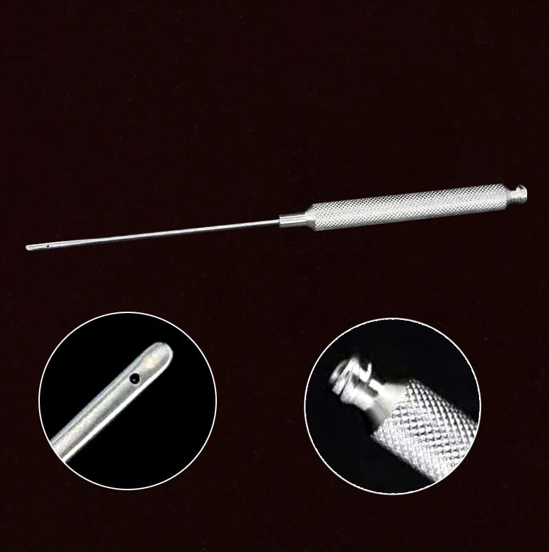 Aesthetic plastic surgery thread sculpture wire guide needle guide needle facial peeler facelift lifting peeling needle peeling