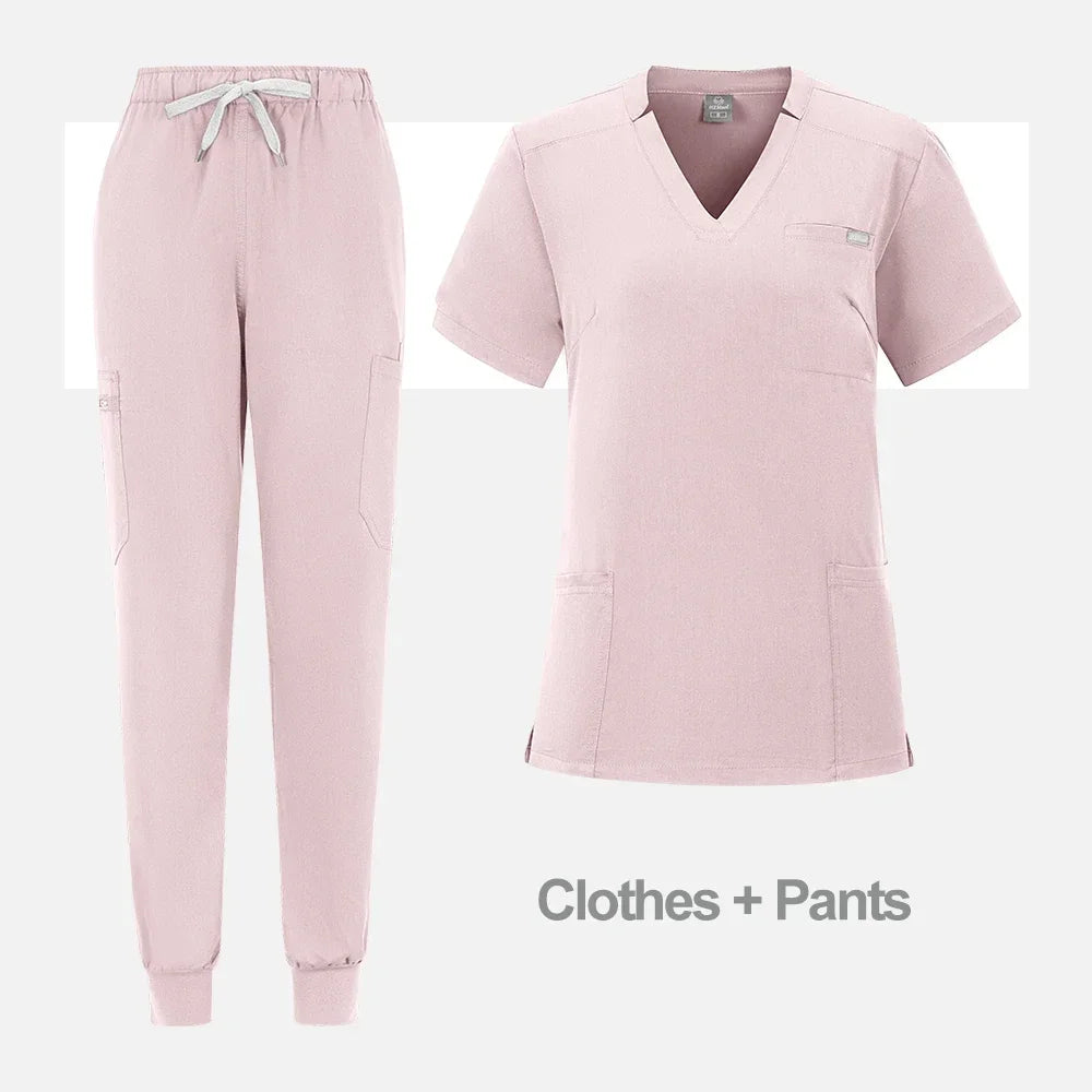 Wholesale Operating Room Medical Uniform Scrubs Hospital Working Scrubs Set Medical Supplies Nurse Dental Surgery Suit Workwear