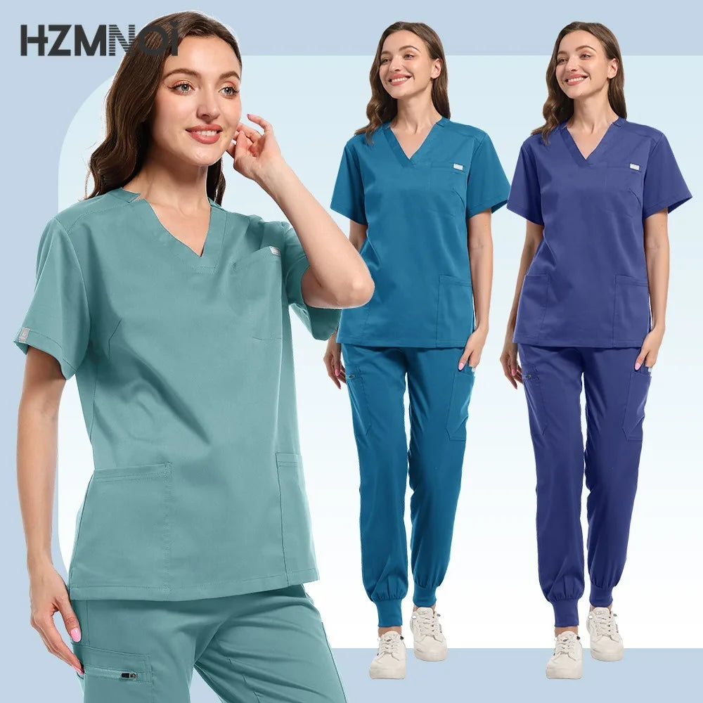 Wholesale Operating Room Medical Uniform Scrubs Hospital Working Scrubs Set Medical Supplies Nurse Dental Surgery Suit Workwear
