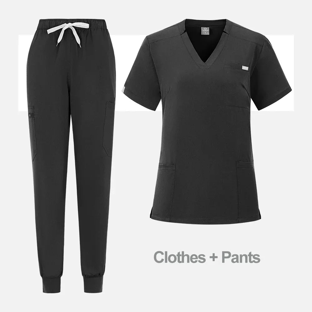 Wholesale Operating Room Medical Uniform Scrubs Hospital Working Scrubs Set Medical Supplies Nurse Dental Surgery Suit Workwear