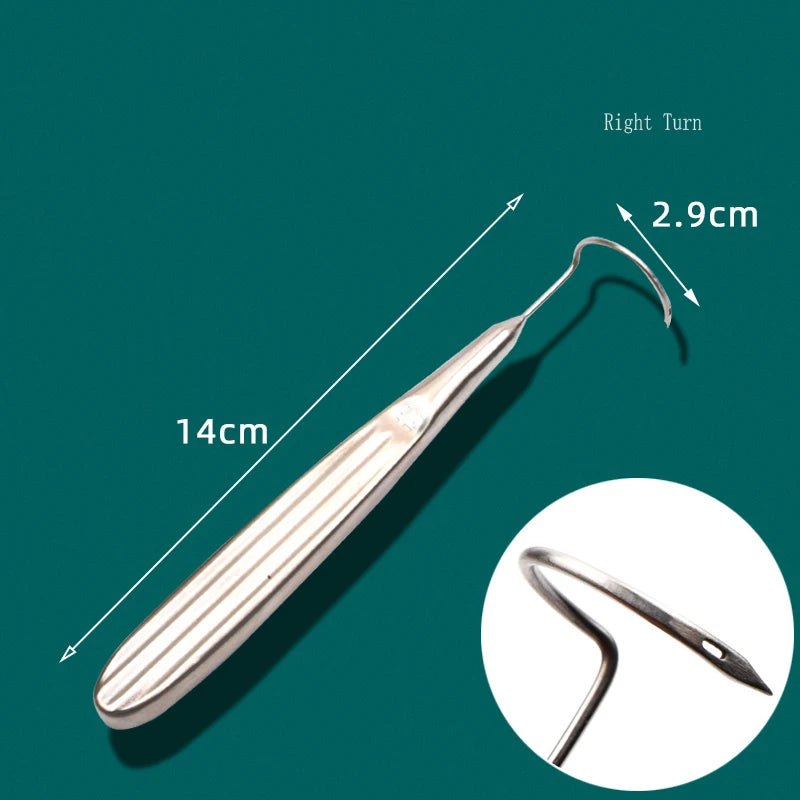 Aesthetic plastic surgery thread sculpture wire guide needle guide needle facial peeler facelift lifting peeling needle peeling