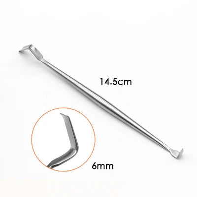Double Eyelid Instrument Eyelid Retractor Pouch Double Tooth Retractor Nose Integrated Cosmetic Plastic Ophthalmic Surgery Tool