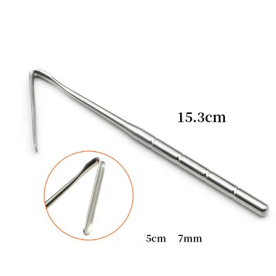 Double Eyelid Instrument Eyelid Retractor Pouch Double Tooth Retractor Nose Integrated Cosmetic Plastic Ophthalmic Surgery Tool
