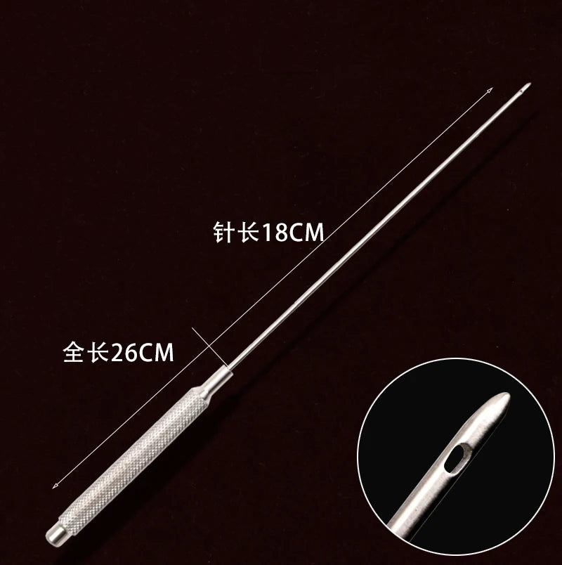 Aesthetic plastic surgery thread sculpture wire guide needle guide needle facial peeler facelift lifting peeling needle peeling
