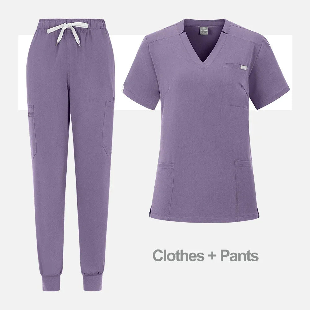 Wholesale Operating Room Medical Uniform Scrubs Hospital Working Scrubs Set Medical Supplies Nurse Dental Surgery Suit Workwear
